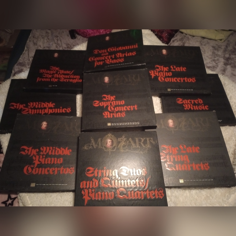 Mozart Time Life vinyl record collection